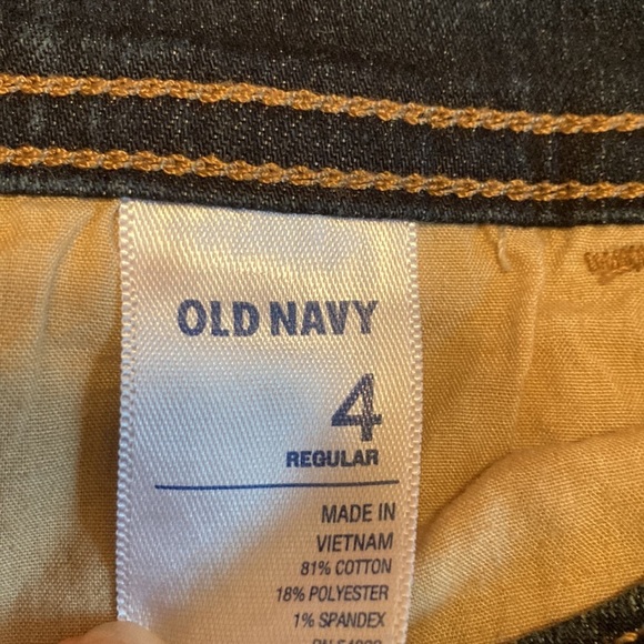 EUC OLD NAVY Sweetheart Stretch Denim Capri Pant - size womens 4 Reg - Picture 16 of 16